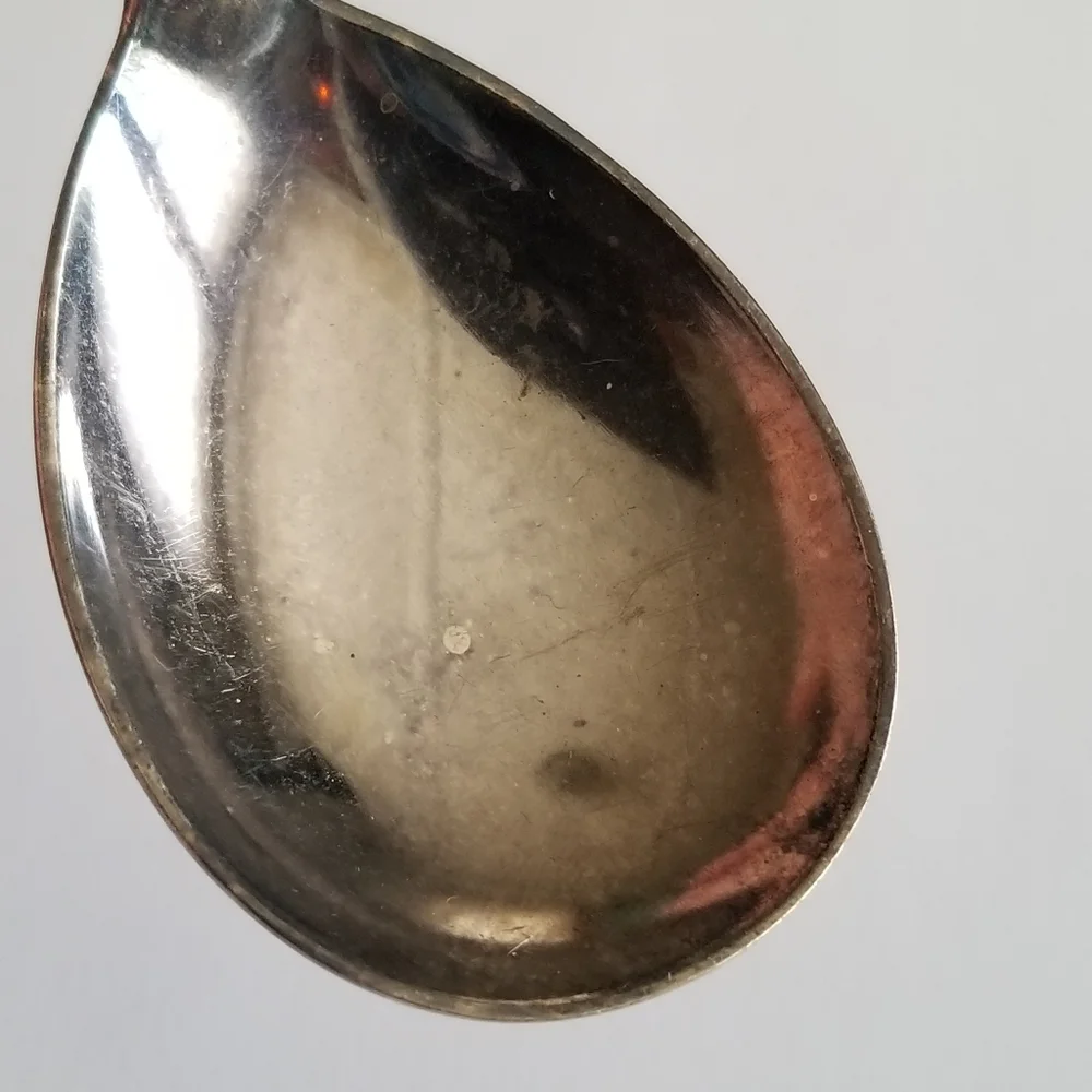 Vintage Denmark spoon silver plate Danmark Dybbol Molle Dana Souvenir